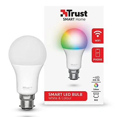 Afbeelding van Trust Smart Home WiFi ledlamp B22
