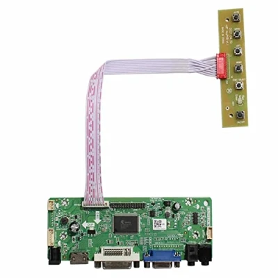 Afbeelding van HDMI VGA DVI Audio LCD controllerbord voor nieuwe Gen3 arcade1up 17 inch 4: 3 1280x960 DV170YGM N10 DV170YGZ 1280X1024 30 PIN LVDS scherm, werk met Raspberry Pi