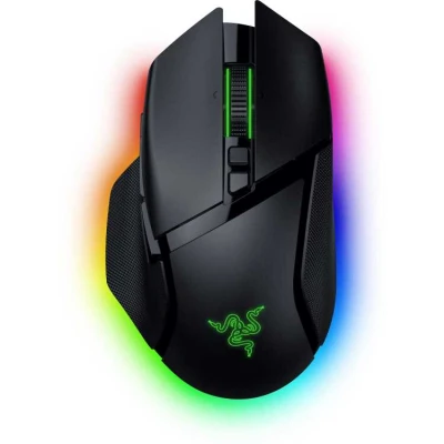Afbeelding van Razer Basilisk V3 35K Volledig aanpasbare ergonomische bedrade Gaming muis Focus Pro optische sensor (HyperScroll kantelwiel, 11 Zone Chroma verlichting, schakelaars Gen 3) Zwart