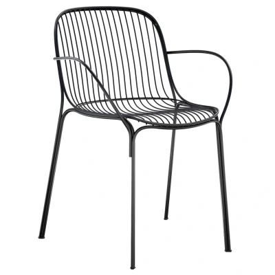 Afbeelding van Kartell Hiray Tuinstoel met Armleuning Zwart
