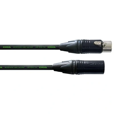 Afbeelding van Cordial CRM 1 FM BLACK Microfoon kabel, XLR XLR, mtr