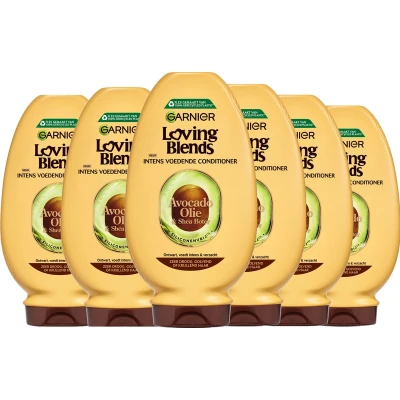 Afbeelding van 6x Garnier Loving Blends Avocado Olie en Shea Boter Conditioner 250 ml
