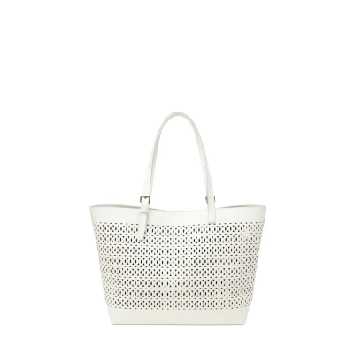Afbeelding van Marc O&#039;Polo Allis Shopper White Cotton Crème