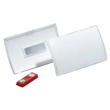 Afbeelding van Durable badge met magneet Click Fold ft 54 x 90 mm, doos van 10 stuks