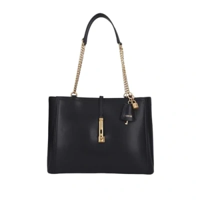 Afbeelding van Guess James Girlfriend Carryall Handtas, Dames, Maat: One Size, Black
