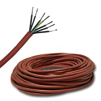 Afbeelding van Siliconen kabel saunakabel SIHF J 7x1,5 mm² 99,9% OFC vertind koper per meter keuze in stappen van 1 meter, uw keuze: 2 7 x 1,5 mm2