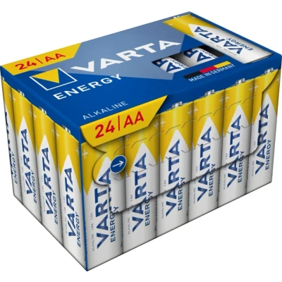 Afbeelding van 12x Varta Energy AA Cube Pack 24 stuks