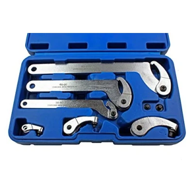 Afbeelding van US PRO Verstelbare Haak en Pin Moersleutel/Spanner/C Spanner 35 120mm 6st 6811