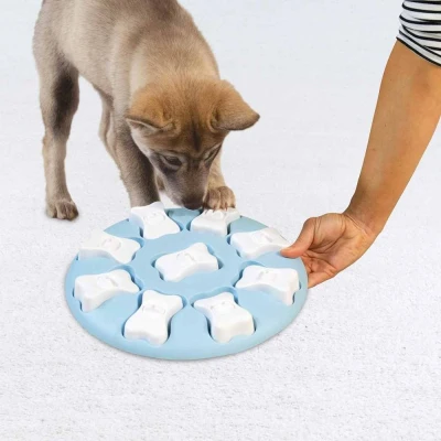 Afbeelding van Nina Ottosson puppyspel puppy smart, blauw.
