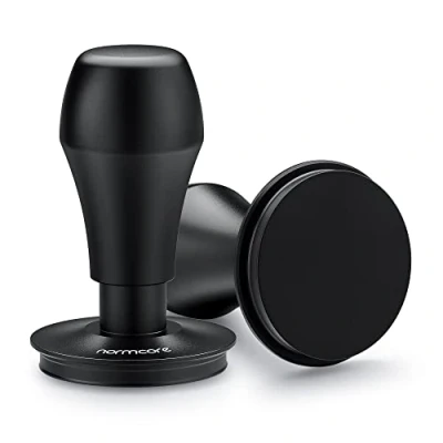 Afbeelding van Normcore 58 mm Espresso Koffie Sabotage V4 Veerbelaste Met Titanium PVD Coating Platte Basis 15LB/25LB/25LBS Vervangende Veren