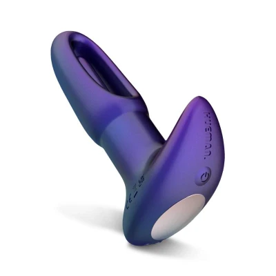 Afbeelding van Hueman Voyager Vibrerende Butt Plug Met Tikfunctie Paars