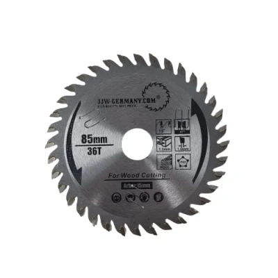 Afbeelding van jjw germany HW HM zaagblad cirkelzaagblad 85 x 15 mm compatibel met Bosch, Makita accu minihandcirkelzagen (HM 1,5 Z= 36 WZ hout)