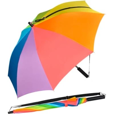 Afbeelding van iX brella Schouderharnas handsfree, regenboog, 103 cm