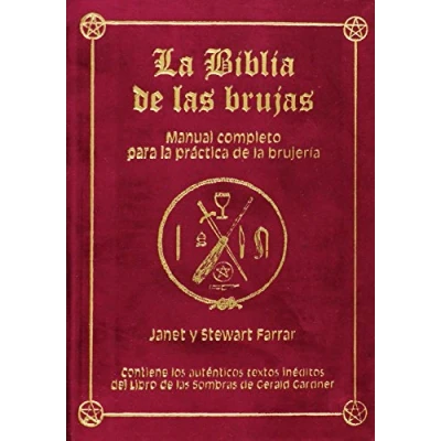 Afbeelding van la Biblia de las brujas. Obra completa. Terciopelo rojo: Manual completo para práctica brujería