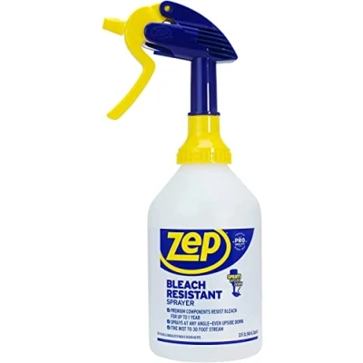 Afbeelding van Zep New Bleach Resistant Professional Sprayer 2.0 Bottle 32 Ounces 30 Foot Spray, Adjustable Nozzle