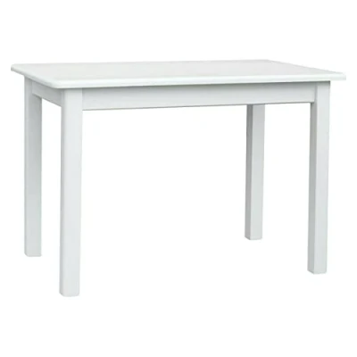 Afbeelding van k koma Keukentafel eettafel restaurant grenen tafel massief wit fabrikant nieuw (50 x 120)