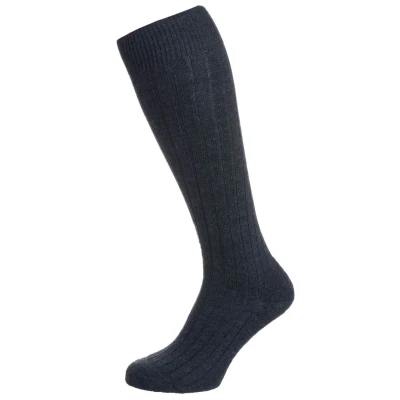 Afbeelding van Falke Teppich IM Schuh Cushioned SOLE Kniekousen, Heren, Maat: 41/42, Anthracite