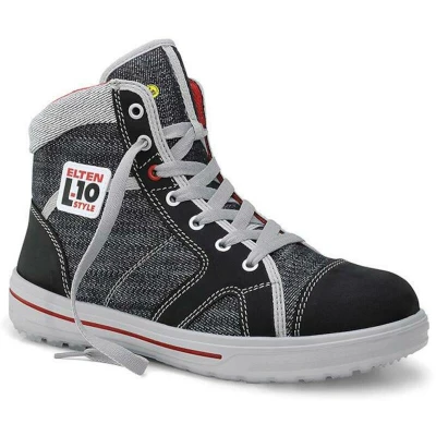 Afbeelding van Elten Sensation Up Mid ESD S3 76201 Zwart/Grijs 43