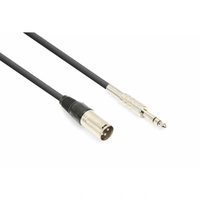 Afbeelding van Vonyx audiokabel XLR (m) naar 6,3mm stereo jack 1.5 meter