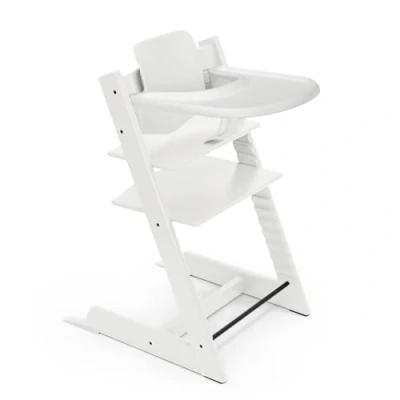 Afbeelding van Stokke Tripp Trapp Stoel Bundel met BabySet² en Tray White