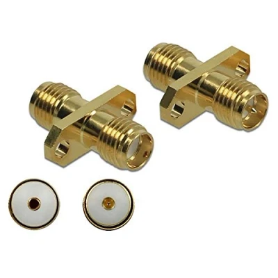 Afbeelding van RP SMA (v) inbouw adapter 50 Ohm / 10 GHz