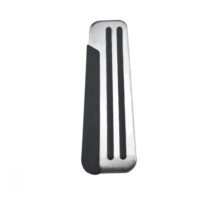 Afbeelding van Auto Pedalen Voor Nissan Qashqai J12 2023 2024 Rvs Gaspedaal AT MT Rem Geen Boren Pedaal Cover Pads Onderdelen Voet Pad (Color : 1 PCS)