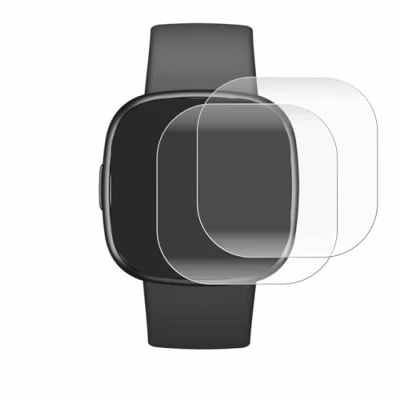 Afbeelding van BROTECT Full Cover Screen Protector voor Fitbit Sense 2 (2 Stuks) Schermbeschermer, 3D Curved