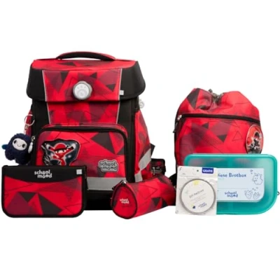 Afbeelding van School Mood Champion Maxx Pro Mila Schooltas set 7 delig