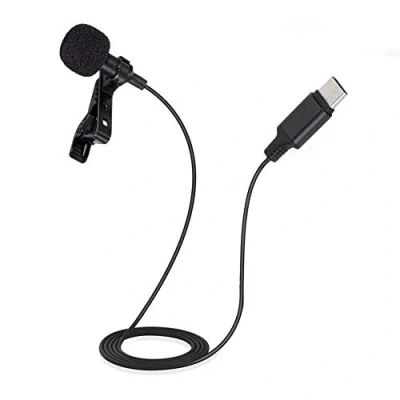 Afbeelding van Lavalier microfoon, USB clip on TYPE C, omnidirectionele microfoon voor Android C interface apparaten