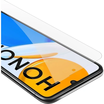 Afbeelding van Cadorabo Screenprotector geschikt voor Honor X7 Pantser film Beschermende in KRISTALHELDER Geharde (Tempered) display beschermglas 9H hardheid met 3D Touch