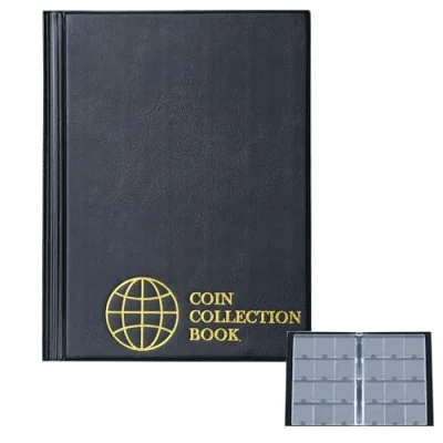 Afbeelding van Munt Kartonnen Houder Albums 120 Zakken Opslag Boeken Voor 2x2 &quot;Coin Flips Collectie Benodigdheden CS4312BK