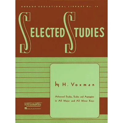 Afbeelding van Selected Studies: For Clarinet