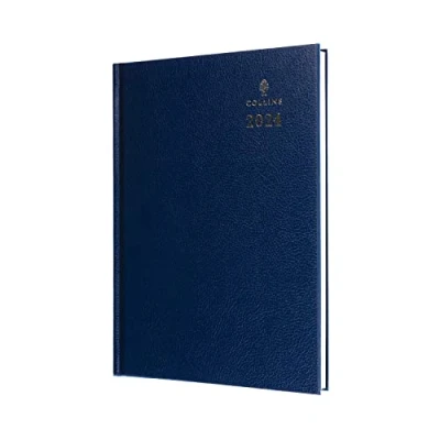 Afbeelding van Collins Standaard Bureau 2024 Dagboek A4 Week to View Zakelijk Business Planner en Organisator Januari tot December Wekelijks Blauw 40.60 24