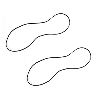 Afbeelding van 【𝐂𝒚𝐛𝐞𝐫 𝐌𝐨𝐧𝐝𝐚𝒚 𝐃𝐞𝐚𝐥𝐬】Zwarte tandriem, 2 delen/pakket GT2 6 1220 MM rubberen ring gesloten tandriem 3D printer deel