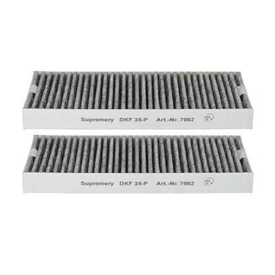 Afbeelding van Supremery actieve koolfilter, compatibel met Miele afzuigkappen DKF 35 P, geurfilter kool, 2 stuks
