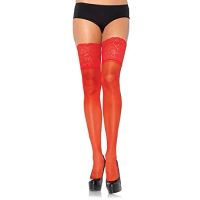 Afbeelding van Hold Up Kousen Rood