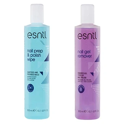 Afbeelding van Nagelvoorbereiding/Polish Veeg + Gel Nagellak Remover Duo Kit (300ml)