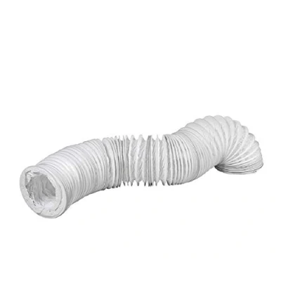 Afbeelding van Ø 80 mm 3 m PVC afvoerslang slang afvoer afvoerlucht voor airconditioning, wasdroger, afzuigkap droger accessoires