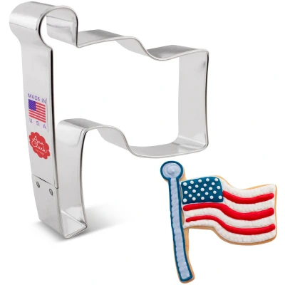 Afbeelding van Ann Clark Cookie Cutters Flag Cutter, 4.75&quot;