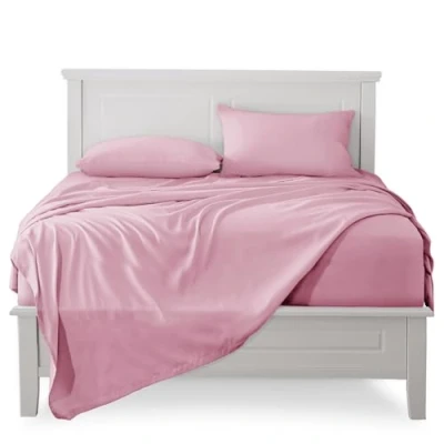 Afbeelding van FARFALLAROSSA beddengoed voor eenpersoonsbed, materiaal 100% puur katoen, en 1 kussensloop, Made in Italy, roze