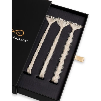 Afbeelding van Infinity Braids Braidies Mini Ashy Ribbon