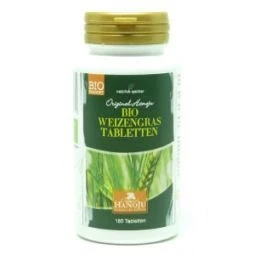 Afbeelding van Hanoju Tarwegras Pet Flacon Bio 180tb