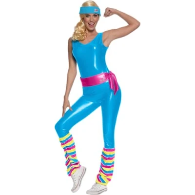 Afbeelding van Rubies Exercise Barbie jumpsuit L