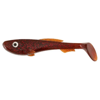 Afbeelding van Abu Garcia Beast Paddle Tail Red Motoroil (17cm) (54,6g) (2 stuks) Shad