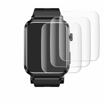 Afbeelding van Savvies Screenprotector voor Kardena Care Air 2 (rechthoekig) Folie Beschermfolie transparant volledig dekking (4 Stuks)