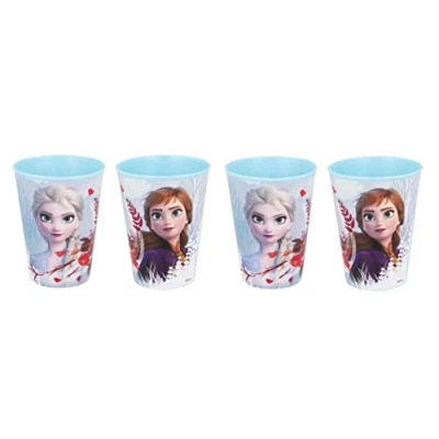 Afbeelding van Theonoi Minnie Pony Princess Frozen PawPatrol, 4 x kinderdrinkbekers 260 ml, BPA vrij, cadeau voor meisjes,