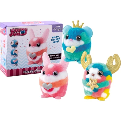 Afbeelding van John Toy fuzzy fun dieren (1 stuk) assorti