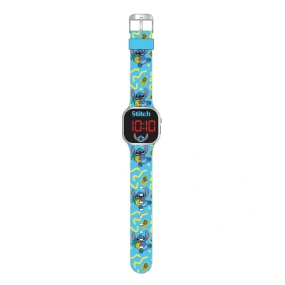 Afbeelding van Accutime LED Watch Stitch Kinderhorloge Met Display Voor Datum en Tijd Blauw