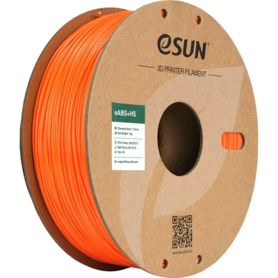 Afbeelding van eSUN ABS+ Filament 1.75mm, eABS+HS Hoge Snelheid 3D Printer ABS Plus, Maatnauwkeurigheid +/ 0.03mm, 1KG Spoel (2.2 LBS) voor Snel Printen (Oranje, 1KG)