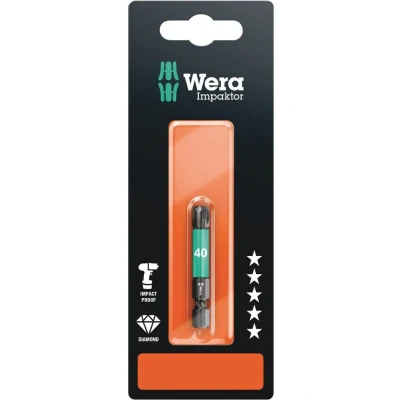 Afbeelding van Wera 5073967001 1/4&quot;Torx Impaktor Bit T40 X 50mm